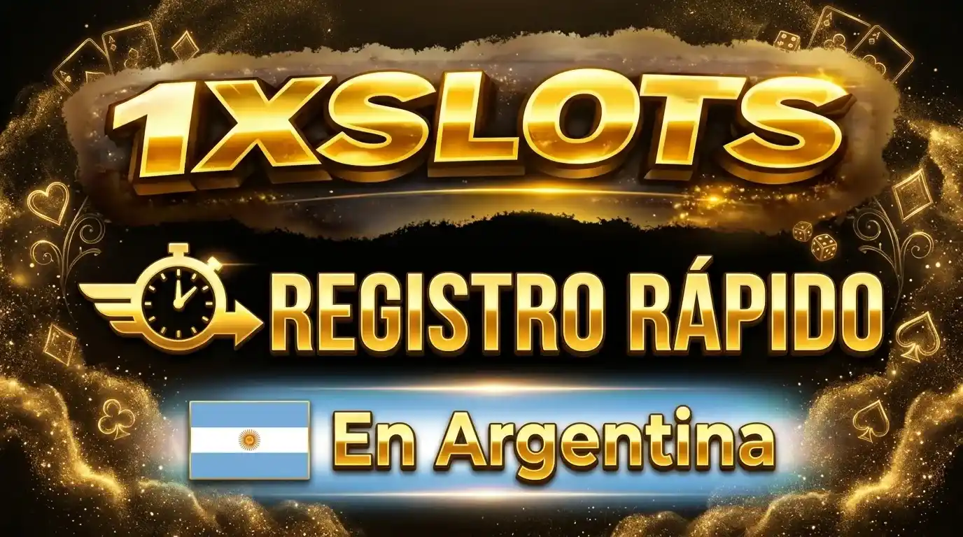 Registro Rápido en 1xSlots Argentina